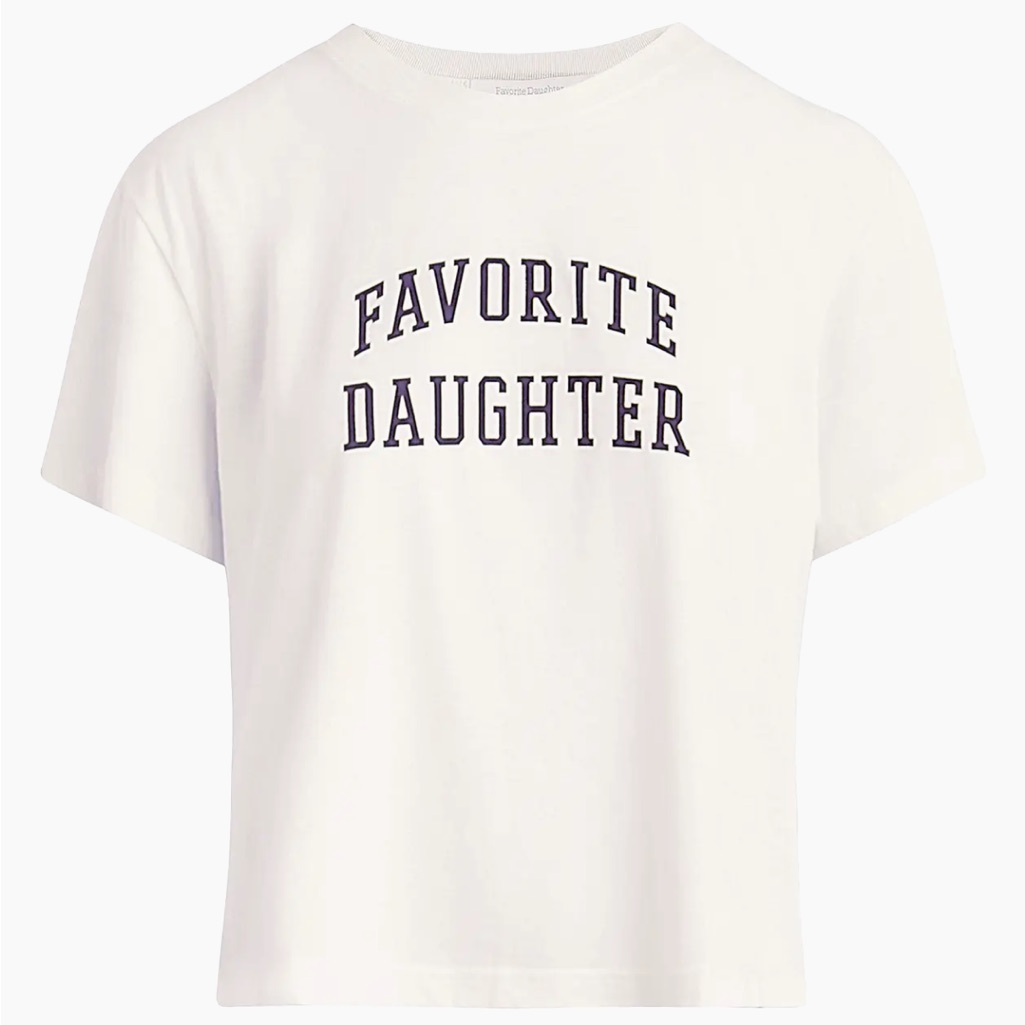 Nwt Favorite Daughter T-Shirt From Saks 5th Avenue (Size Medium)